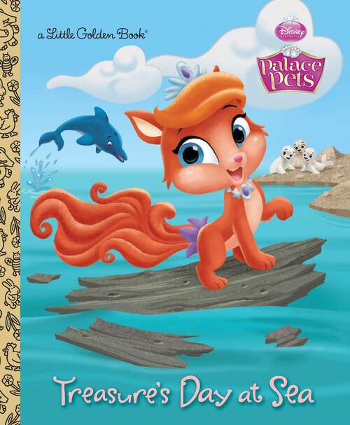 Book cover of Treasure's Day at Sea (Little Golden Book)