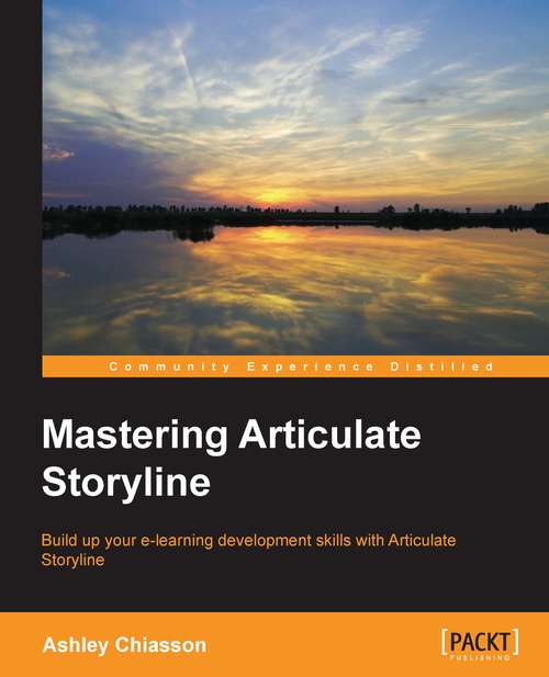 Book cover of Mastering Articulate Storyline