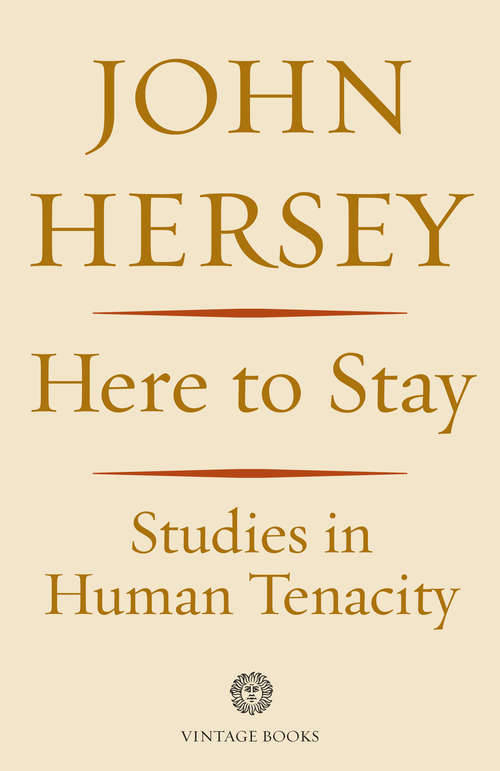 Book cover of Here to Stay (Tesoro Bks.)
