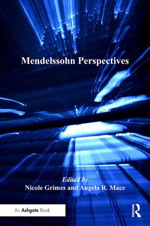 Book cover of Mendelssohn Perspectives