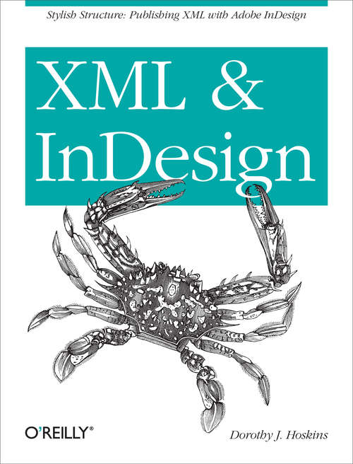 Book cover of XML and InDesign