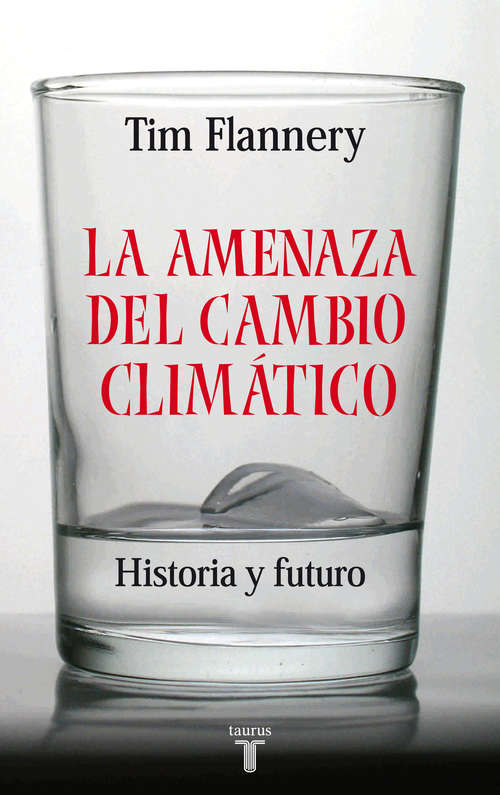 Book cover of La amenaza del cambio climático