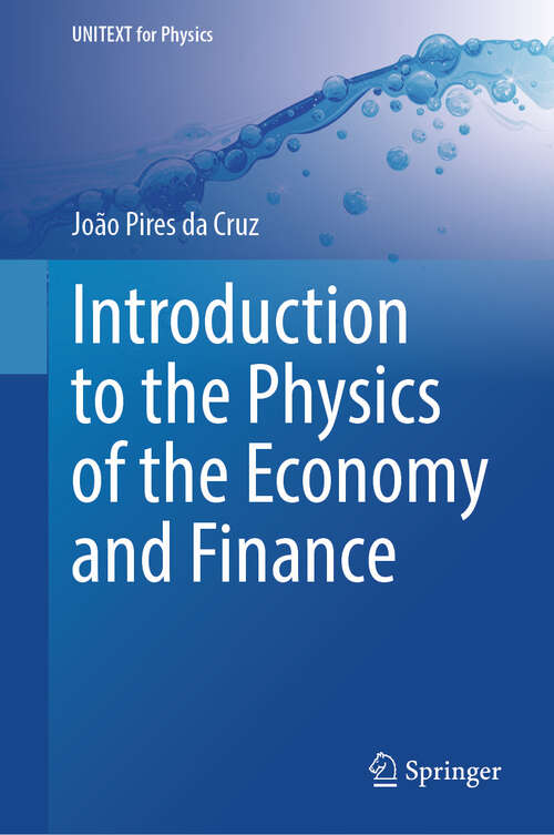 Book cover of Introduction to the Physics of the Economy and Finance (UNITEXT for Physics)