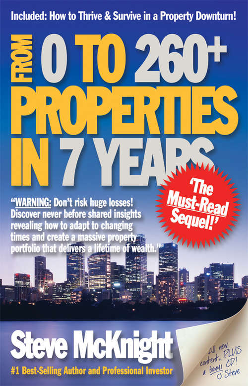 Book cover of From 0 to 260+ Properties in 7 Years