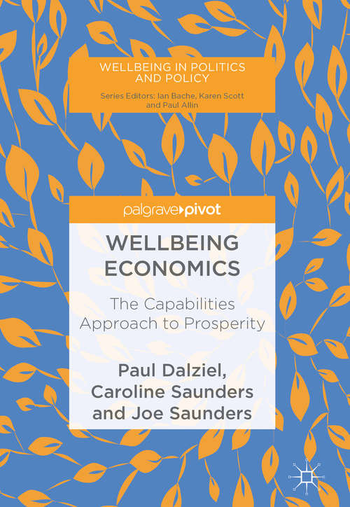 Wellbeing Economics: The Capabilities Approach to Prosperity (Wellbeing in Politics and Policy)