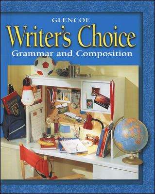 Book cover of Glencoe Writer’s Choice Grammar and Composition (Grade #6)