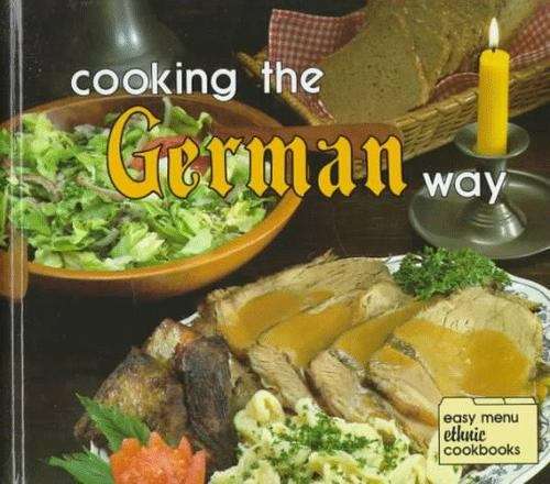 Book cover of Cooking the German Way