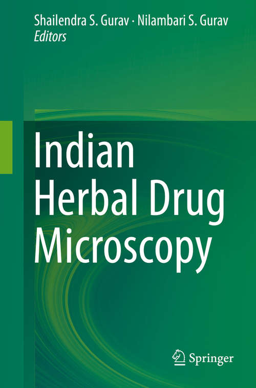 Book cover of Indian Herbal Drug Microscopy