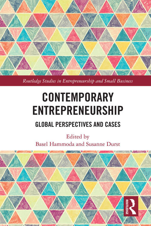 Book cover of Contemporary Entrepreneurship: Global Perspectives and Cases (Routledge Studies in Entrepreneurship and Small Business)