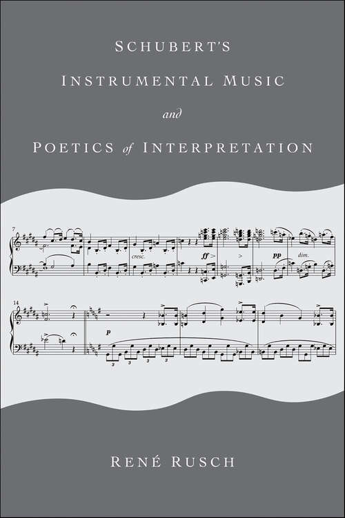 Book cover of Schubert's Instrumental Music and Poetics of Interpretation