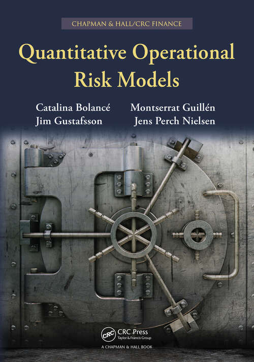 Book cover of Quantitative Operational Risk Models (Chapman & Hall/CRC Finance Series)