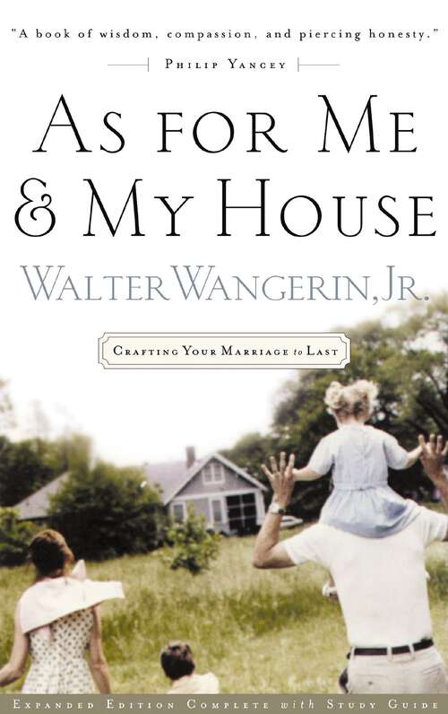 Book cover of As For Me and My House