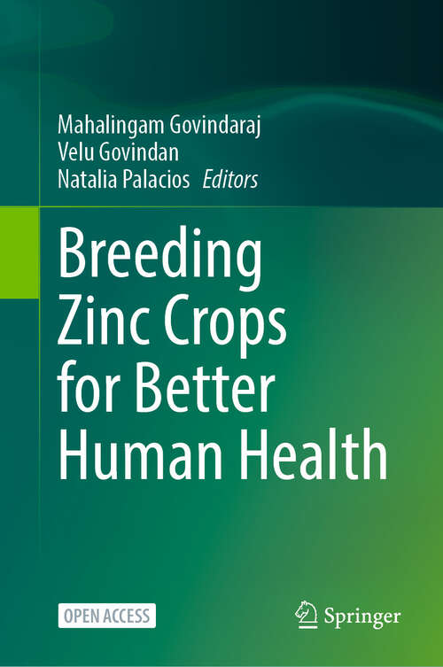 Book cover of Breeding Zinc Crops for Better Human Health