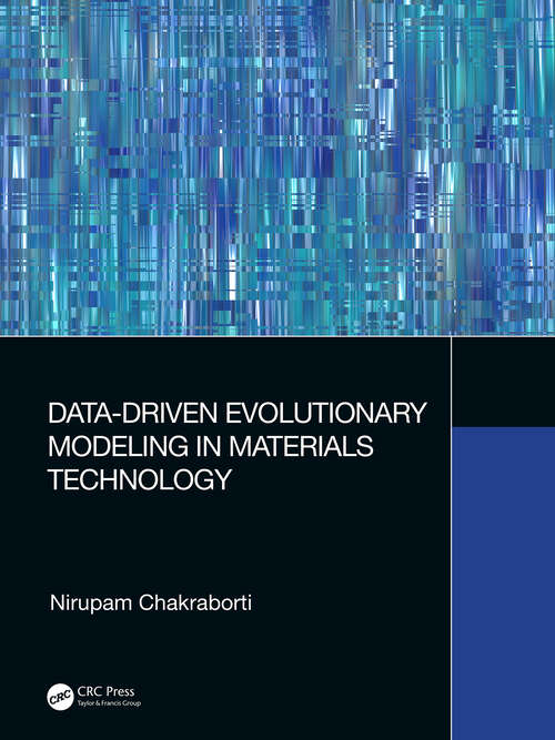 Book cover of Data-Driven Evolutionary Modeling in Materials Technology