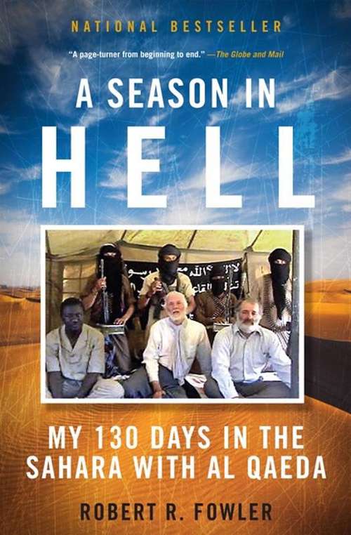 Book cover of Season In Hell: My 130 Days in the Sahara with Al Qaeda
