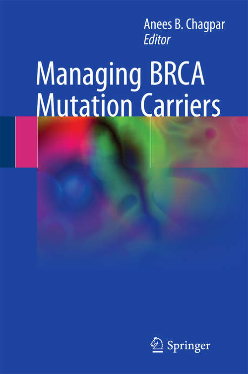 Book cover of Managing BRCA Mutation Carriers