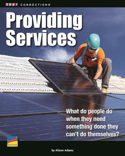 Book cover of Providing Services
