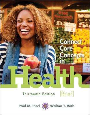 Book cover of Core Concepts In Health (Brief Thirteenth Edition)