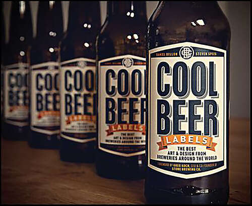 Book cover of Cool Beer Labels