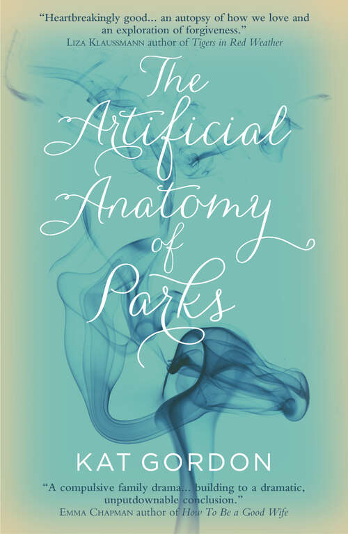 Book cover of The Artificial Anatomy of Parks