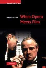 Book cover of When Opera Meets Film