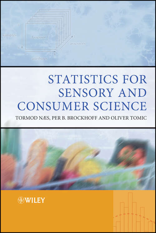 Book cover of Statistics for Sensory and Consumer Science