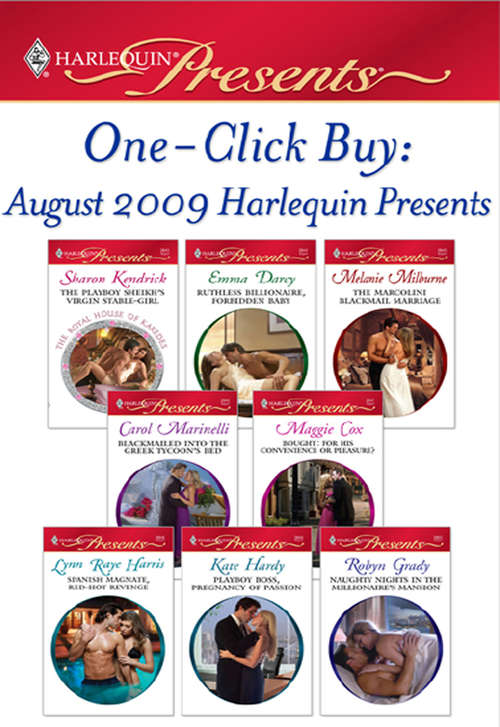 One-Click Buy: August 2009 Harlequin Presents