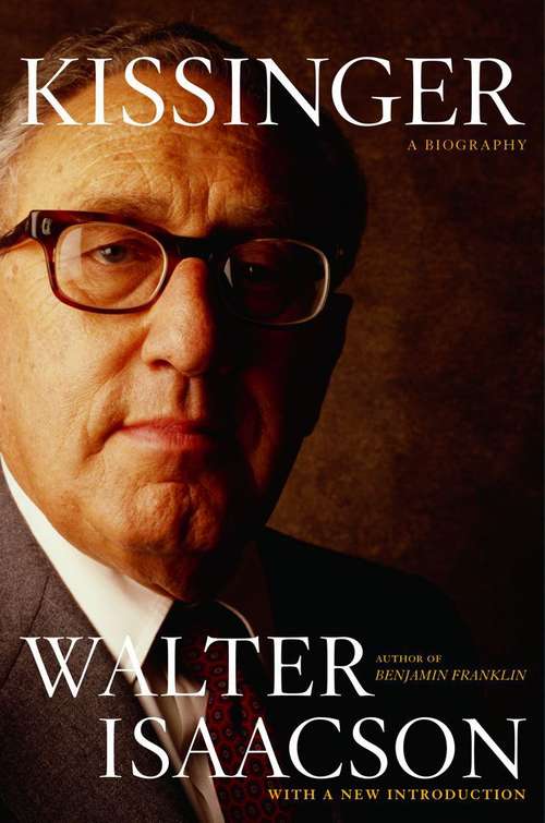 Book cover of Kissinger: A Biography
