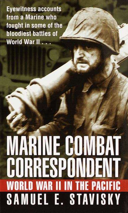 Book cover of Marine Combat Correspondent: World War II in the Pacific