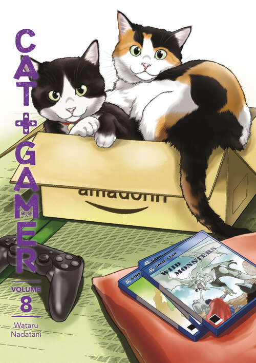 Book cover of Cat + Gamer Volume 8 (Cat + Gamer)
