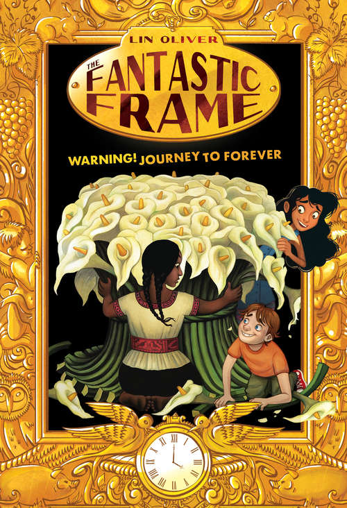 Book cover of Warning! Journey to Forever #5 (The Fantastic Frame #5)