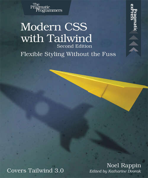 Book cover of Modern CSS with Tailwind