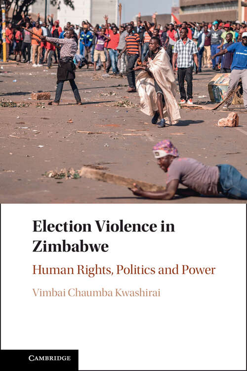 Book cover of Election Violence in Zimbabwe