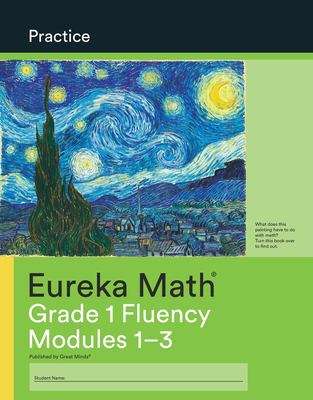 Book cover of Eureka Math™, Grade 1, Fluency Modules 1-3