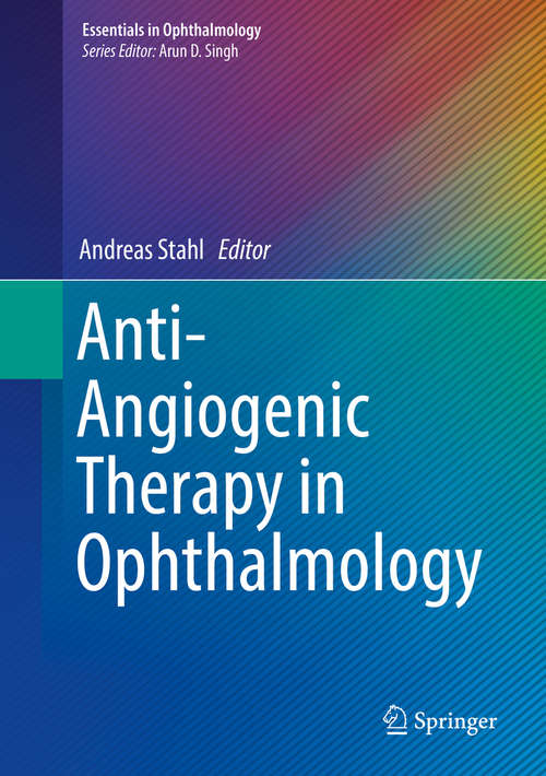 Book cover of Anti-Angiogenic Therapy in Ophthalmology