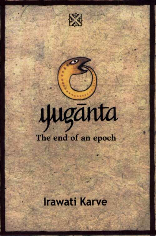 Book cover of Yuganta: The End Of An Epoch
