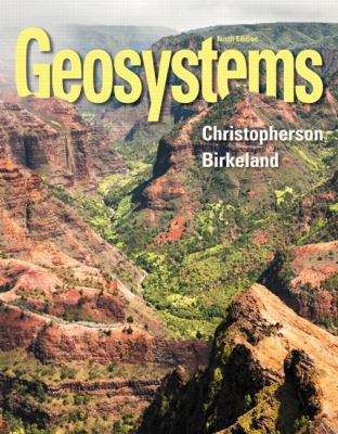 Book cover of Geosystems: An Introduction To Physical Geography 9th Edition