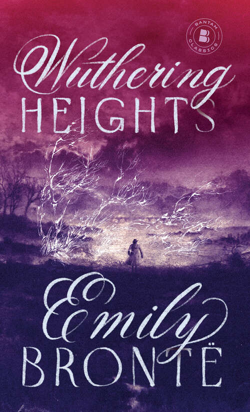 Book cover of Wuthering Heights: Novel By Emily Bronte Paperback First Edition
