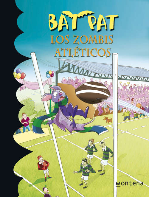 Book cover of Los zombis atléticos (Serie Bat Pat: Volumen 11)