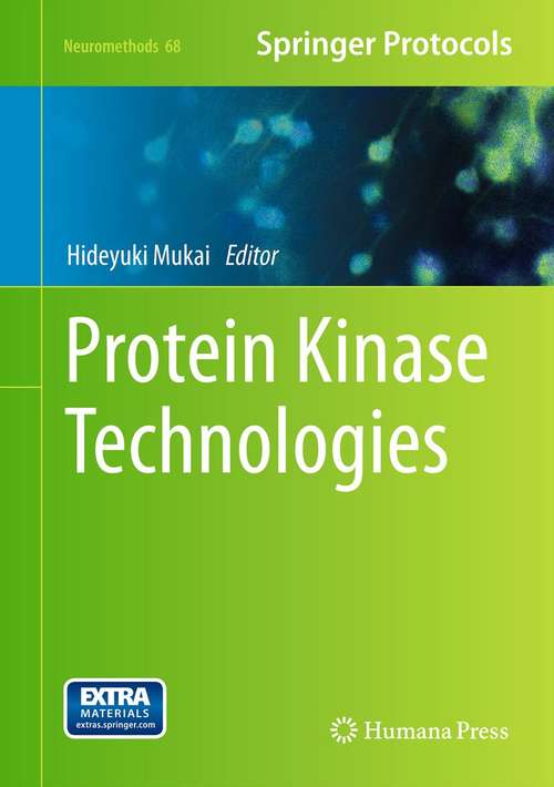 Book cover of Protein Kinase Technologies