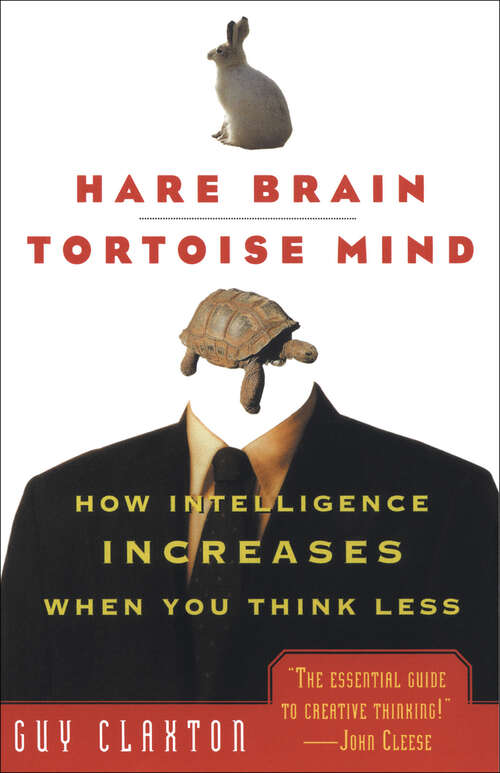 Book cover of Hare Brain, Tortoise Mind