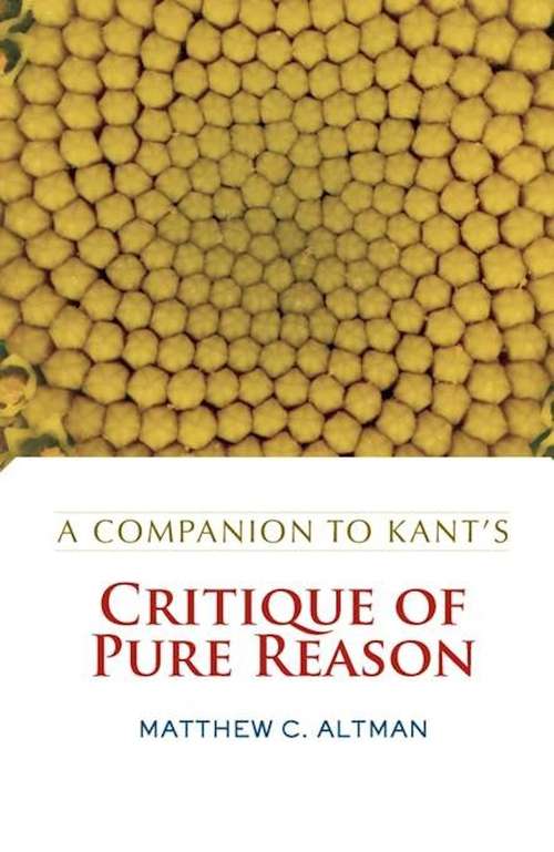 Book cover of A Companion to Kant's: Critique of Pure Reason