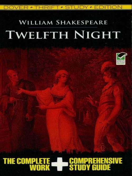 Book cover of Twelfth Night Thrift Study Edition