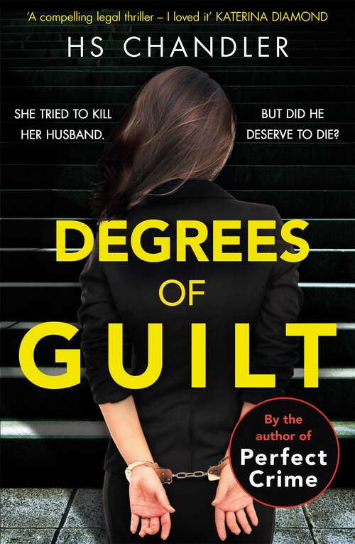 Book cover of Degrees of Guilt: A gripping psychological thriller with a shocking twist