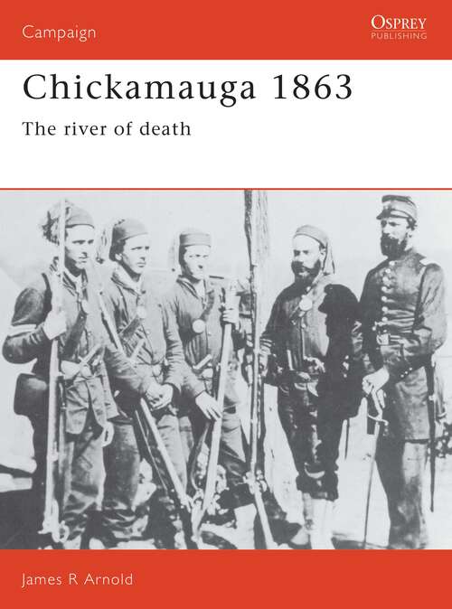 Book cover of Chickamauga 1863