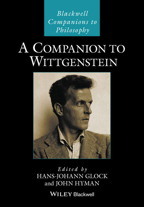 Book cover of A Companion to Wittgenstein
