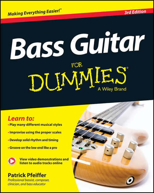 Book cover of Bass Guitar For Dummies