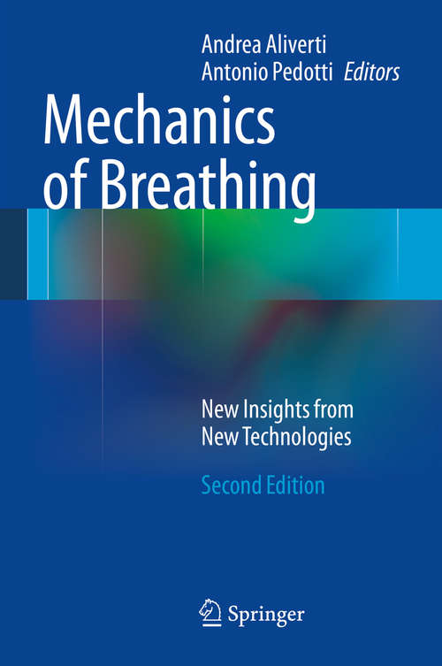 Book cover of Mechanics of Breathing