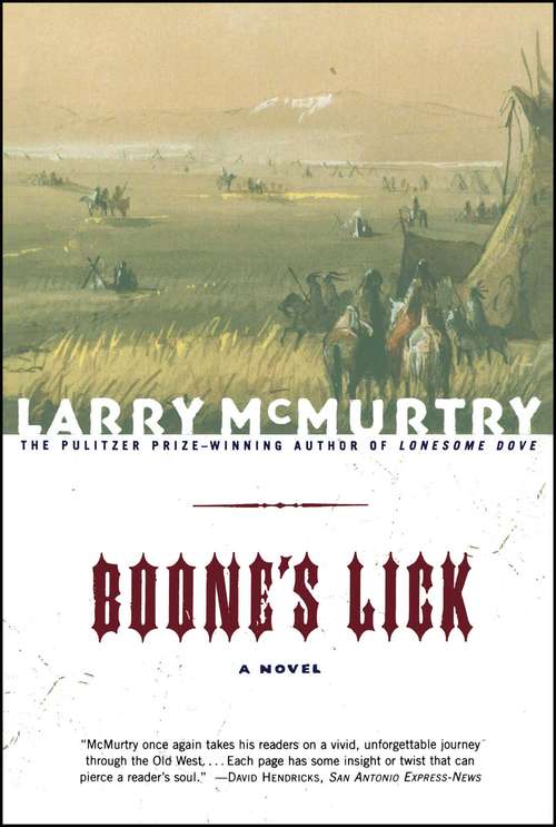 Book cover of Boone’s Lick