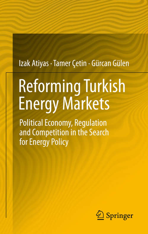 Book cover of Reforming Turkish Energy Markets